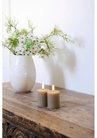 Decorațiuni luminoase gri 2 buc. Smilla – Sirius