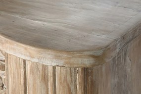 Consola sculptata, natur, din lemn masiv, Imperial