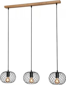 Brilo 4037-035 - Lustră WINKI cu cablu 3xE27/40W/230V