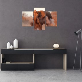 Tablou - Marele elefant african (90x60 cm)