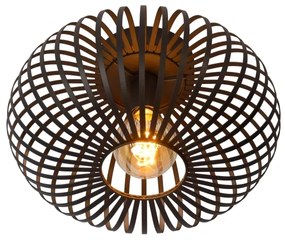 Lucide 78174/40/30 - Plafonieră MANUELA 1xE27/60W/230V negru