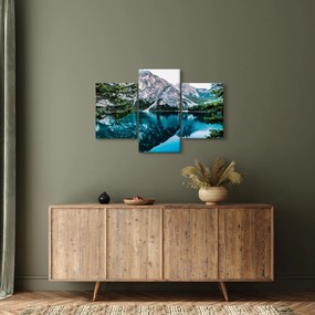 Tablou - Lac în Alpi (90x60 cm)