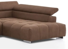 Colțar în formă de U TROPEA, dreapta, maro