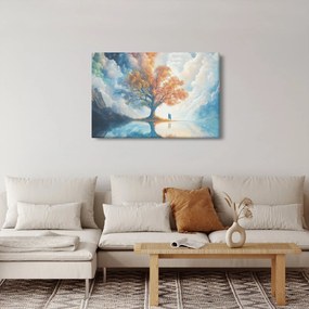 Tablou – Arborele vieții și al iubirii (90x60 cm)