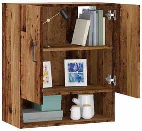 vidaXL Dulap de perete, lemn vechi, 60x31x70 cm, lemn compozit