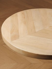 Masuta laterala, din lemn de mango, Parquet