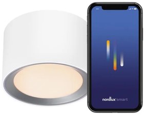 Spot LED dimabil pentru baie Nordlux LANDON SMART LED/8W/230V IP44 alb