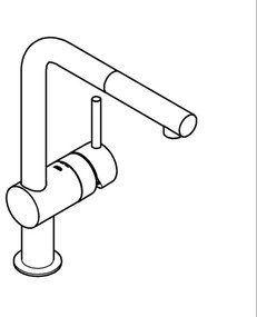 GROHE 32168000 - Baterie pentru chiuvetă A, crom lucios