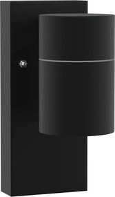 vidaXL Lumină de perete pentru exterior Negru 6,5 x 10,5 x 16 cm