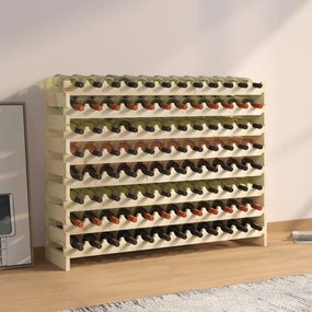 Suport de vinuri, 119x29x90 cm, lemn masiv de pin