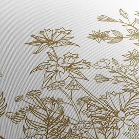 Tablou - Flori de câmp (120x50 cm)
