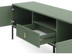 Comodă TV SUE, verde/negru