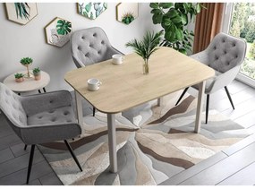 Masa extensibila Dante II stejar cremona torro/casmir L90-130xl90 cm