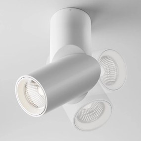 Spot LED aplicat directionabil design tehnic Dafne alb 4000K