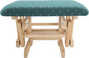 Fotoliu relaxant, material lemn de fag verde, RELAX GLIDER 87107