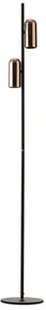 Lampadar modern stil minimalist VIVI 2 negru/auriu