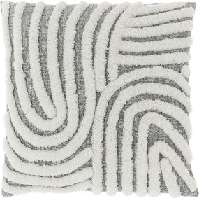 Perna decorativa CATY 45x45 cm, gri inchis