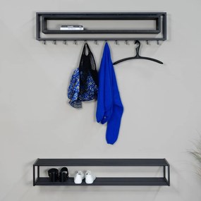 Pantofar negru din metal School – Spinder Design