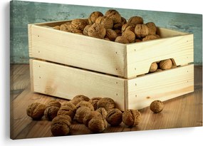 Tablou - Natură moartă de toamnă cu nuci (90x60 cm)