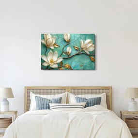Tablou - Magnolii 3D (90x60 cm)