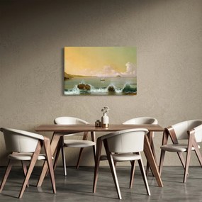 Tablou - Martin Johnson Heade, Rio de Janeiro Bay, reproducere (90x60 cm)