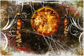 Tablou cu pictură epochală străveche (90x60 cm)