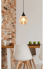 Lustră pe cablu ASPA 1xE27/40W/230V neagră