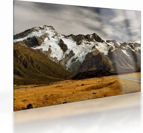 Tablou pe sticlă cu mutele Sefton, Noua Zeealnda (70x50 cm)