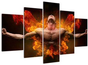 Tablou - Putera de bărbat (150x105 cm)