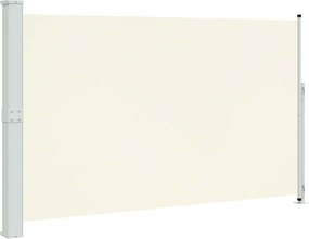 vidaXL Copertină laterală retractabilă de terasă, crem, 180x300 cm