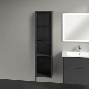 Villeroy &amp; Boch Finero dulap 40x35x155 cm laterala pe perete gri C53200FP