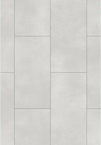 Mexen Grey Goose panouri vinilice 610 x 305 mm SPC 6,5 mm, substrat 1,5 mm, 4 V-fugă, Piatră - F1152-0610-305-505-4V1-90