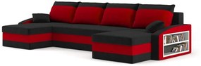 Expedo Canapea extensibilă în formă de U EVELYN 2,300x75x140,haiti 17/haiti 18,dreapta