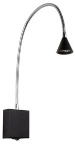 Lucide 18293/03/30 - LED Aplică perete spot BUDDY LED/3W/230V negru