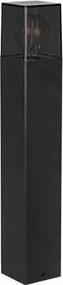 Lampă de exterior 1xE27/40W/230V IP44 50 cm neagră/fumurie