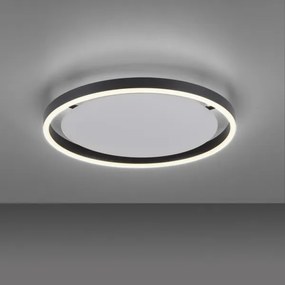 Leuchten Direkt 15391-13 - LED plafonieră RITUS 20W/230V negru dimabil