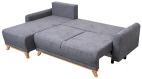 Canapea Culoare Gri Deschis, ORANGE Varianta de colt: Colt Dreapta
