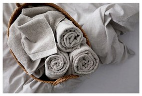 Prosop gri deschis din bumbac din frotir 30x30 cm Comfort – Södahl