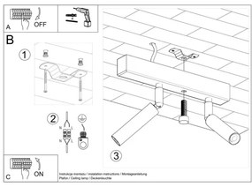 Spot EYETECH 2xG9/12W/230V alb