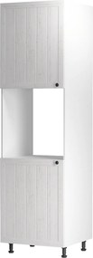 Dulap bucatarie PROVENCE D60P, alb, DTD laminat, 60x58x212 cm