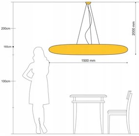 Azzardo AZ0289 - lustră pe cablu ACRYLIO 6xT5/40W/230V