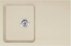 Chiuveta bucatarie compozit Franke Orion Avena 1 cuva cu picurator 78x50 cm tectonite finisaj bej mat