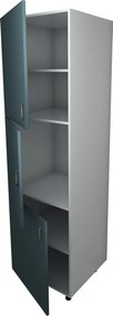 Corp Turn Lecce, Verde Petrol/Alb, 60 x 57 x 210 cm