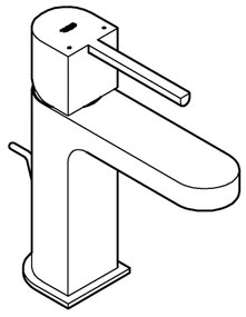GROHE 32612003 - Baterie pentru lavoar PLUS, mărime S, crom lucios