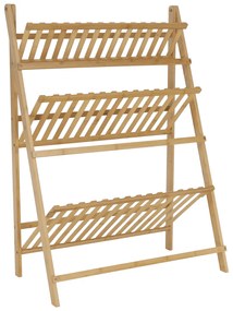 Suport de flori din bambus Nepel Tip 1, 70 x 40 x 96 cm