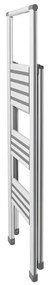 Scără pliantă Wenko Ladder Alu, înălțime 127 cm, alb