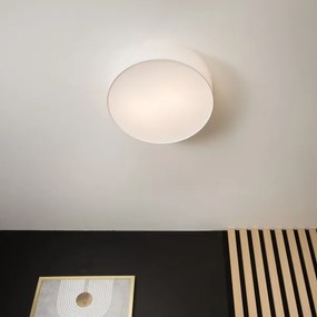 Plafonieră SIRJA 2xE27/60W/230V, Ø 45 cm, albă