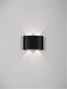 Aplica LED iluminat exterior ambiental IP54 DUOMO antracit