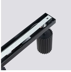 Spot negru 6,5x81 cm Gleam – Sollux