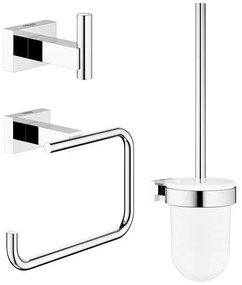 GROHE 40757001 - Set de accesorii ESSENTIALS CUBE, crom lucios